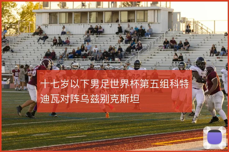 十七岁以下男足世界杯第五组科特迪瓦对阵乌兹别克斯坦